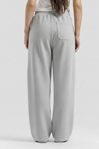 Heather Grey Straight Baggy Trouser