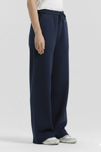 Navy Blue Straight Baggy Trouser