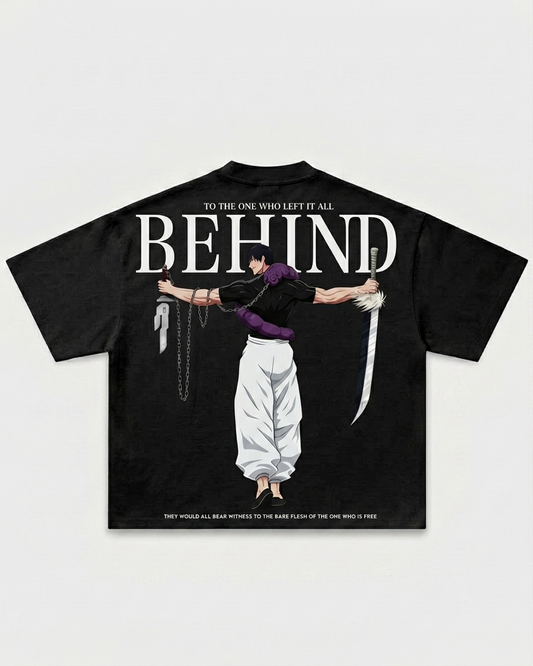 Behind Oversized Boxy-Fit T-shirt