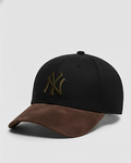 NY Brown/Black Suede Cap