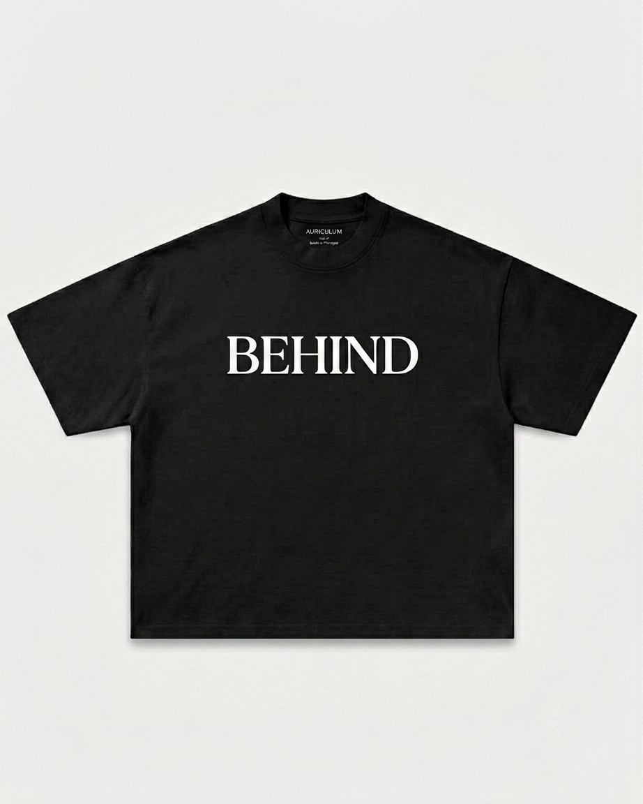 Behind Oversized Boxy-Fit T-shirt