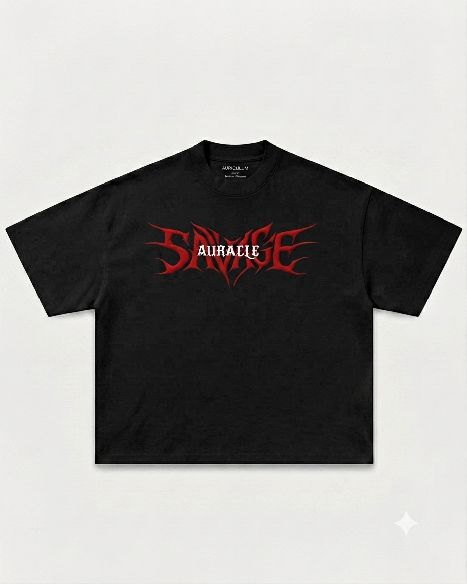 Auracle Oversized Boxy-Fit T-shirt