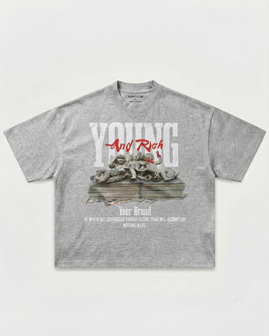 Young Oversized Boxy-Fit T-shirt