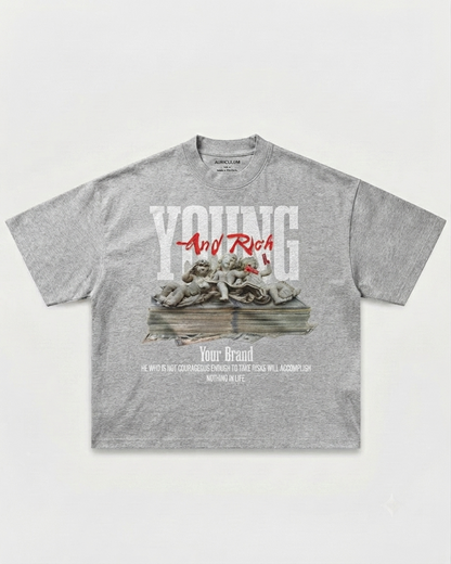 Young Oversized Boxy-Fit T-shirt