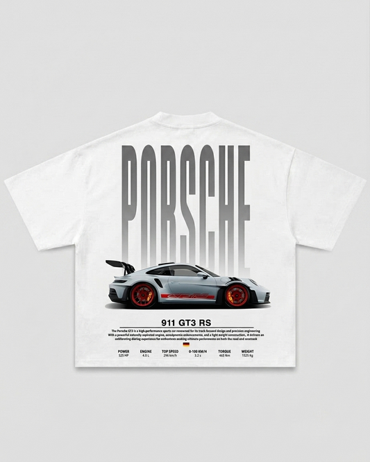 Porsche Oversized Boxy-Fit T-shirt