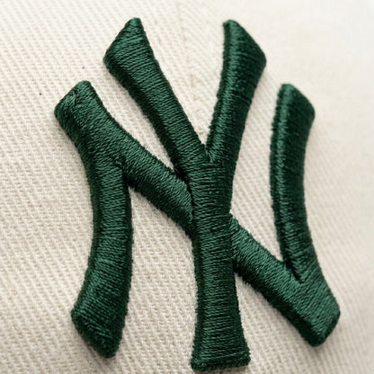 NY Green/Khaki-White Suede Cap