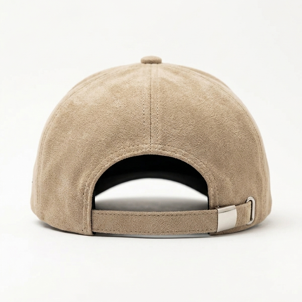 Don't Quit Beige Suede Cap